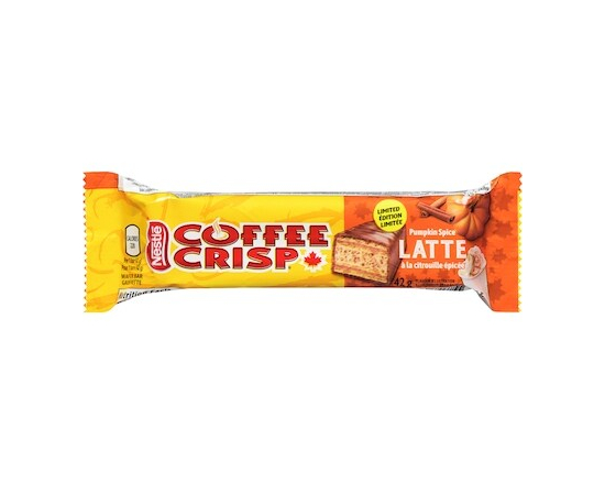 Coffee Crisp Pumpkin Spice Latte Bar - 42.0 G