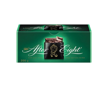 Nestlé After Eight Mint Thins, Dark Chocolate, Mint Fondant - 200.0 G