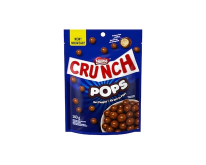 Nestlé Crunch Pops, centre riz crous., enrob. au choc. lait - 140.0 G