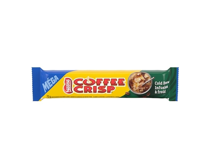 Coffee Crisp Mega Cold Brew Wafer Bar, Prepared in Canada - 70.0 G