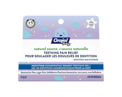 Orajel Natural Source Homeopathic Nighttime Teething Gel - 9.4 G
