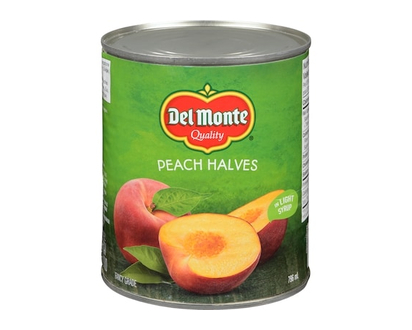 Del Monte Peach Halves In Light Syrup - 796.0 ML