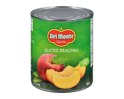 Del Monte Sliced Peaches In Light Syrup - 796.0 ML