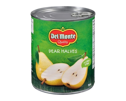 Del Monte Pear Halves In Light Syrup - 796.0 ML