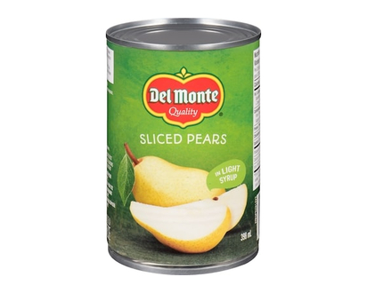 Del Monte Sliced Pears In Light Syrup - 398.0 ML