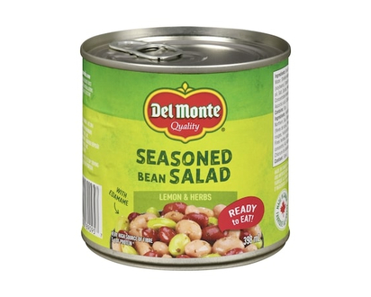 Del Monte Seasoned Bean Salad Lemon & Herbs - 398.0 ML