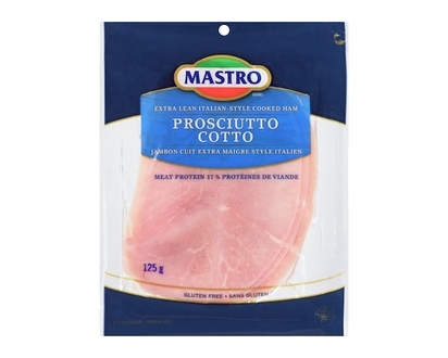 Mastro Prosciutto Cotto - 125.0 G