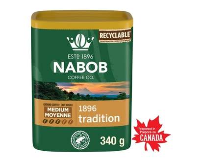Nabob Café moulu 1896 tradition torréfaction moyenne - 340 G