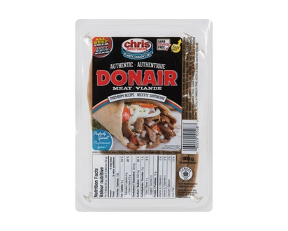 Chris Brothers Premium Sliced Donair - 400.0 G