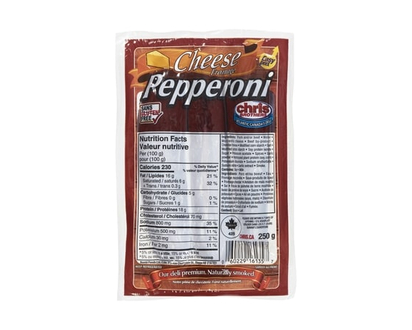 Chris Brothers Cheese Pepperoni - 250.0 G