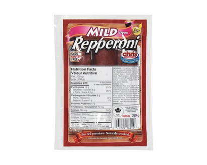 Chris Brothers Mild Pepperoni - 250.0 G