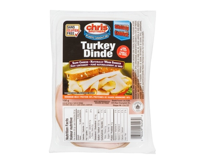 Chris Brothers Shaved Turkey Breast - 150.0 G