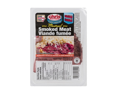 Chris Brothers Smoked Meat Style Montreal - 150.0 G