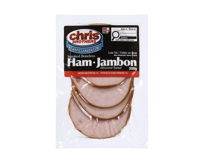 Chris Brothers Smoked Boneless Ham Low Fat - 300.0 G