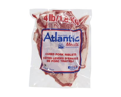 Atlantic Meat Pork Riblets Bag - 1.81 KG