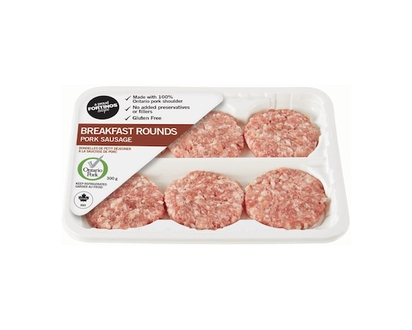 Fortinos Breakfast Sausage Rounds - 300.0 G