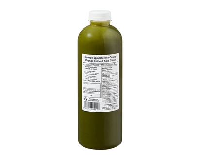 Fresh Orange, Spinach, Kale, Celery Juice - 1.0 L