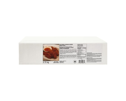Buttermilk Breaded Chicken Breast Bites - 2.72 KG