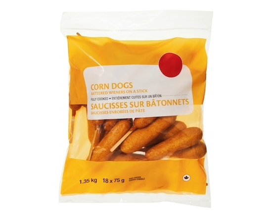 Autres marques contrôlées – Div Saucisses sur bâtonnets - 1.35 KG