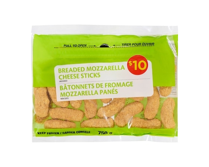 Breaded Mozzarella Cheese Sticks - 750.0 G