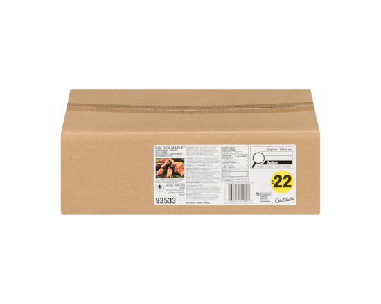 Ailes de poulet, assaisonnées entièrement cuites - 1.8 KG