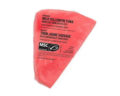 Generic Wild Yellowfin Tuna Fillet, Boneless Skinless - 92.0 G