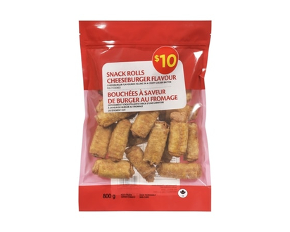 Bouchées à saveur de burger au fromage - 800.0 G