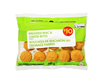 Autres marques contrôlées – Div Bouchées de macaroni au fromage panées - 700.0 G