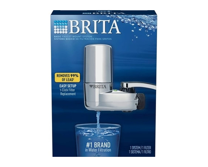 Brita On Tap Faucet Water Filter System, Chrome - 1.0 EA
