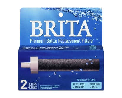 Brita Filtre de rechange pour bouteille d'eau, lot de 2 - 1.0 EA