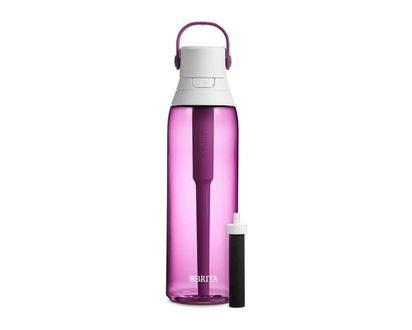 Brita Bouteille d'eau premium avec filtre, sans Bpa, orchidée - 1.0 EA