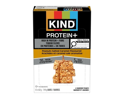Protein+ Peanuts Salted Carmel Flavoured - 62.0 G