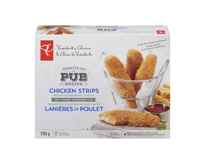 le Choix du Président Recette Pub Lanieres Poulet, entièrement cuits - 700.0 G