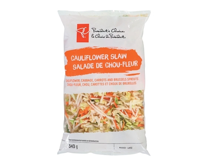President's Choice Cauliflower Slaw - 0.34 KG
