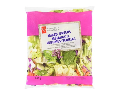 President's Choice Mixed Greens - 0.34 KG