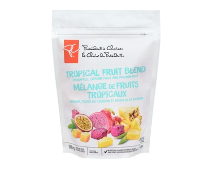 President's Choice Pineapple, Dragon Fruit & Passion Fruit Tropical Fruit Blend - 500.0 G
