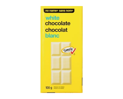 No Name White Chocolate Bar - 100.0 G
