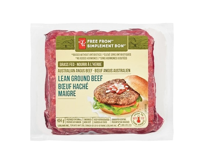 President's Choice Free From Lean Ground Beef - 454.0 G
