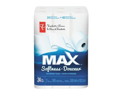 President's Choice Max Toilet Paper 24=48 - 24.0 EA