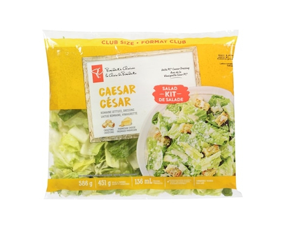 President's Choice Caesar Salad Kit - 586.0 G