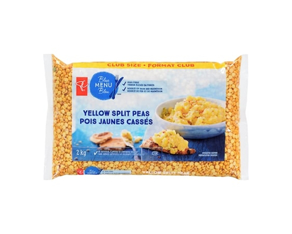 PC Blue Menu Yellow Split Peas - 2.0 KG