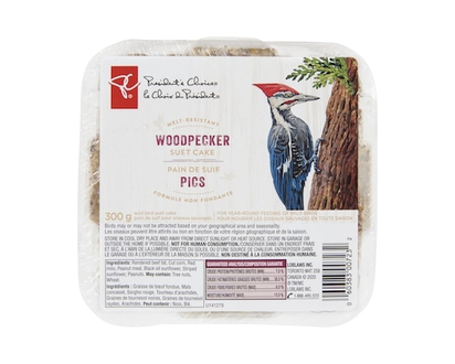 President's Choice Woodpecker Melt-Resistant Suet Cake - 300.0 G