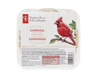 President's Choice Cardinal Melt-Resistant Suet Cake - 320.0 G