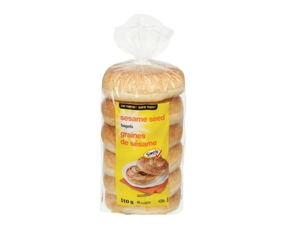 Sans Nom Bagel au sésame, paquet de 6 - 510.0 G