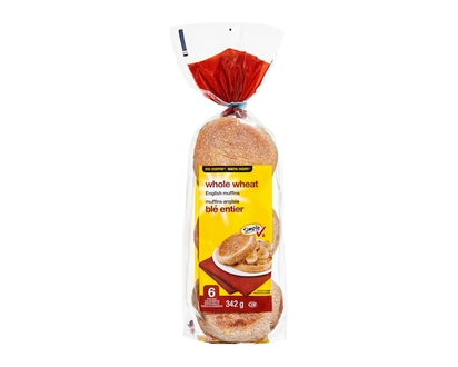 No Name Whole Wheat English Muffins - 342.0 G