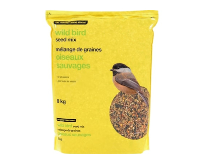 No Name Wild Bird Seed Mix - 8.0 KG