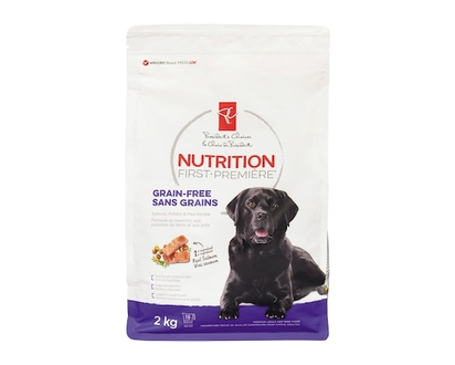 President's Choice Nutrition First Grain Free Dog Food, Salmon, Potato & Pea - 2.0 KG