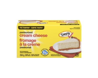 No Name Pasteurized Cream Cheese - 250.0 G
