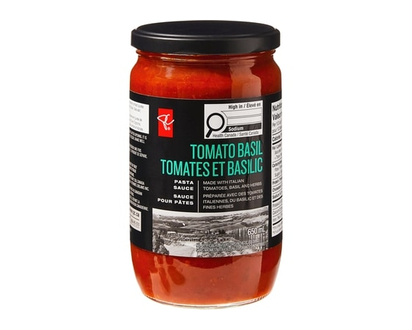 PC Black Label Tomato Basil Pasta Sauce - 650.0 ML
