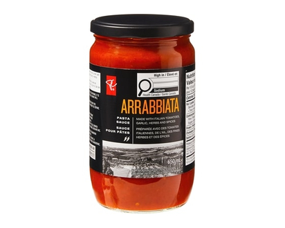PC Black Label Arrabbiata Pasta Sauce - 650.0 ML